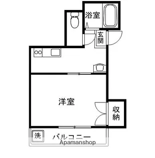 メモリーハウス【202号室】の間取り