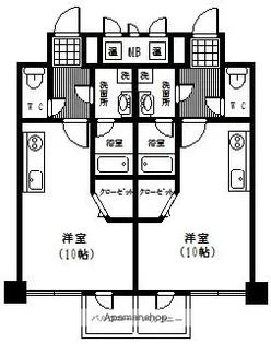 RUMA.橘通【3階】の間取り