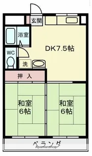 グレートロック【502号室】の間取り
