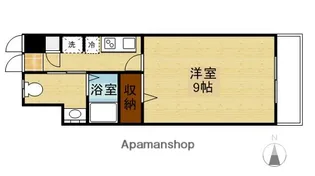 メゾン・ド・ナカシマ【401号室】の間取り
