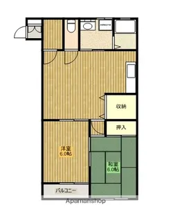 スコラコート【101号室】の間取り