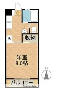 ハートランド【303号室】の間取り