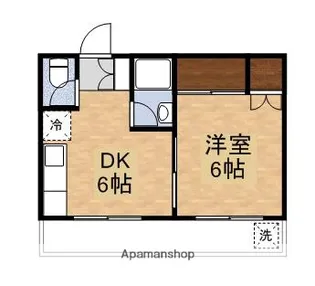 ベルクレスト本郷【303号室】の間取り