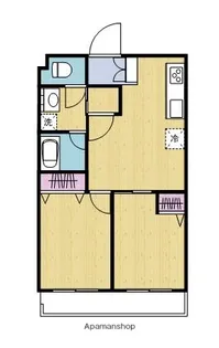 T・Sグランデ恒久中央【203号室】の間取り