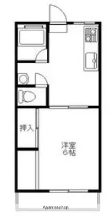 BLOCASAHI【408号室】の間取り