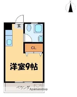 フラット横山【3階】の間取り