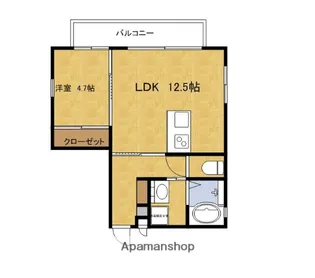ALTE MEISTER MALAMA【3階】の間取り
