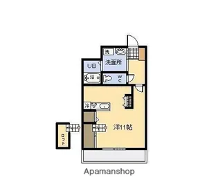 サークス霧島館【402号室】の間取り