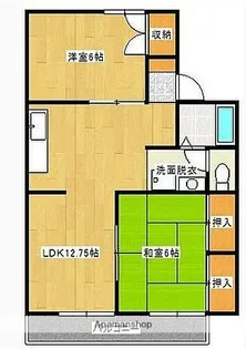 セジュール加納【2階】の間取り