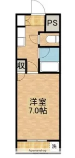 プチメゾン大淀【403号室】の間取り