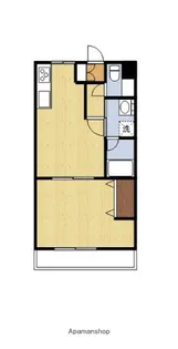 Sグランデ大塚南【102号室】の間取り