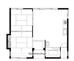 水間ビル【101号室】の間取り
