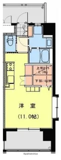 CALIFORNIA APT【801号室】の間取り