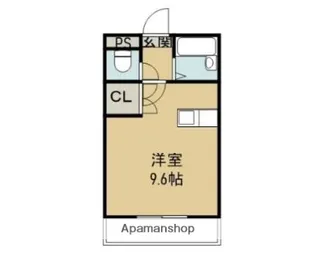 A−STEP南高松【406号室】の間取り