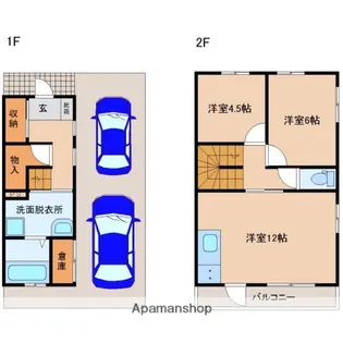 OHANA OLUOLU【101号室】の間取り