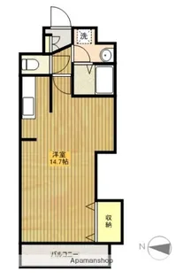 プロムナーデ神宮【401号室】の間取り