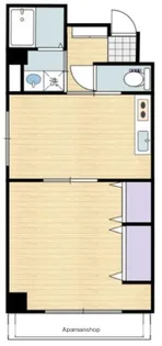 トモリーノ中村【603号室】の間取り