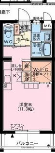 ラファエラ【202号室】の間取り
