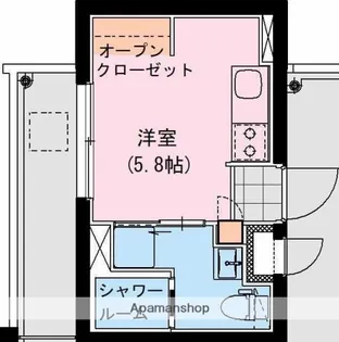 The Rock APT【3階】の間取り
