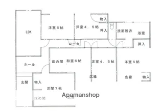 宮崎県宮崎市大字熊野【一戸建】の間取り