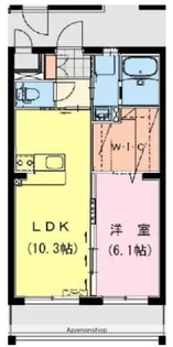 REVEL OCEAN【202号室】の間取り