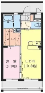REVEL OCEAN【503号室】の間取り