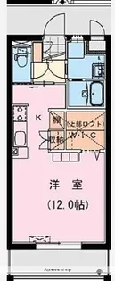 REVEL OCEAN【207号室】の間取り