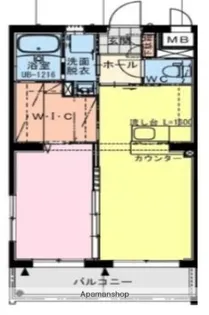 ALBERO BELLO K3【2階】の間取り
