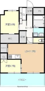 ディアコート新栄【802号室】の間取り