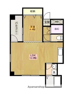 リヴィエールトピカ【903号室】の間取り