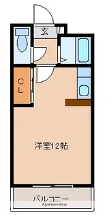 コンドミニアム肇【302号室】の間取り