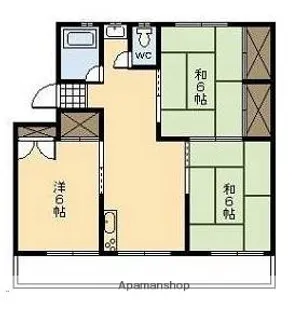 ドリームビルC棟【2階】の間取り