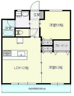 ASTERIA祇園【602号室】の間取り
