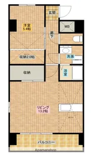 ARK PAL【301号室】の間取り