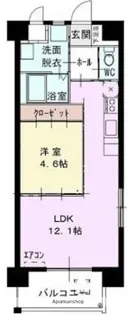 プログランツ【6階】の間取り