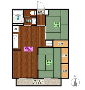 アメニティハイム本郷【2階】の間取り