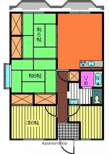 アドミラブール・A【402号室】の間取り