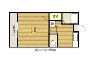 SOUTHBREEZE【303号室】の間取り