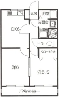 セントーレアⅡ【105号室】の間取り