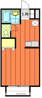 プレジール月見ヶ丘【105号室】の間取り