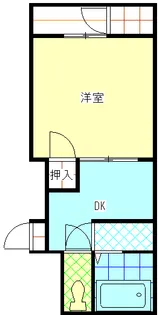 マイコーポ【202号室】の間取り