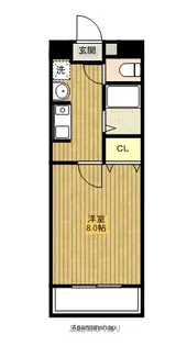1Kの間取り画像