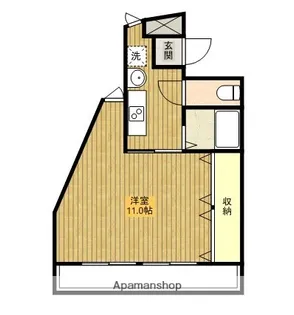 セレナーデホープ【201号室】の間取り