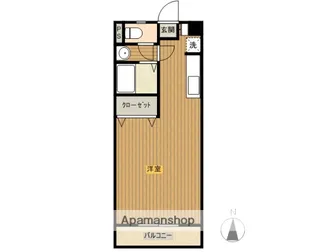 ISM【204号室】の間取り