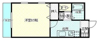 J.FEEL船塚【101号室】の間取り