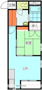 BRIGHT COURT大塚【303号室】の間取り