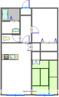 ヨシムラハイツ【201号室】の間取り