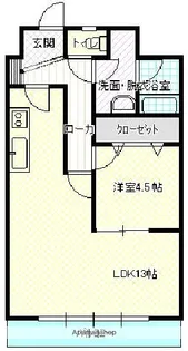 リエゾン【601号室】の間取り