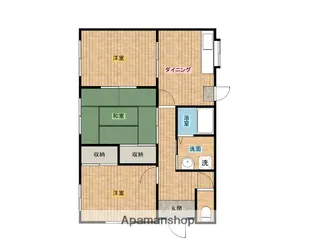 宮崎県宮崎市恒久南1丁目【一戸建】の間取り
