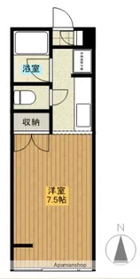 ライフシティ谷川【302号室】の間取り
